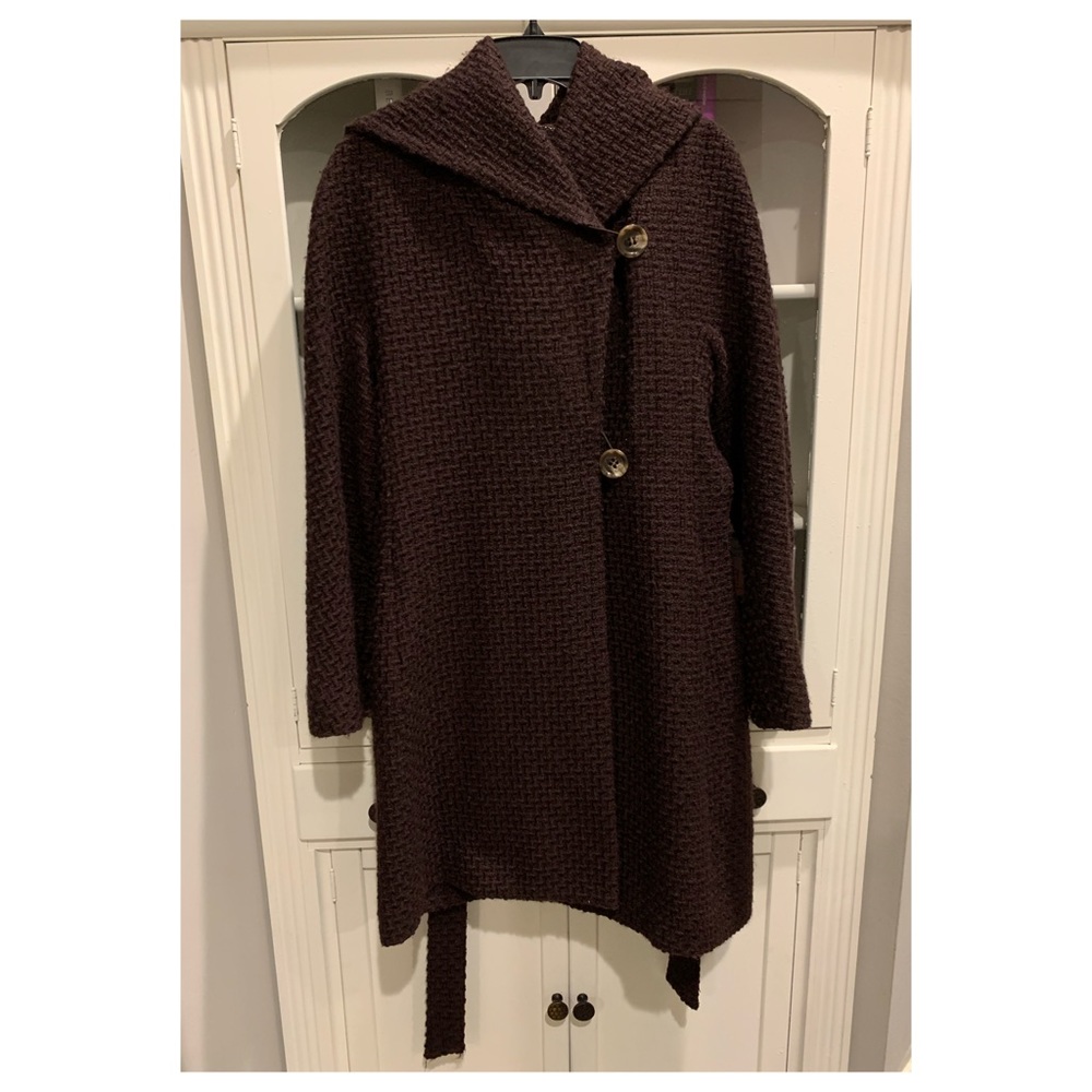 BCBG MaxAzria Heavy Brown Coat